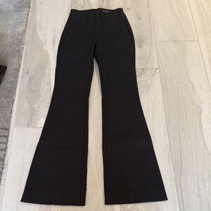 Rag and Bone Simone Black Flare Stretch Pants 00